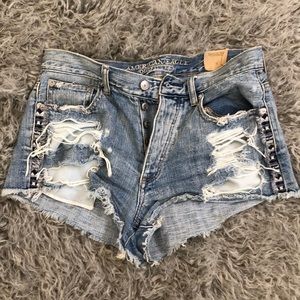 American eagle jean shorts